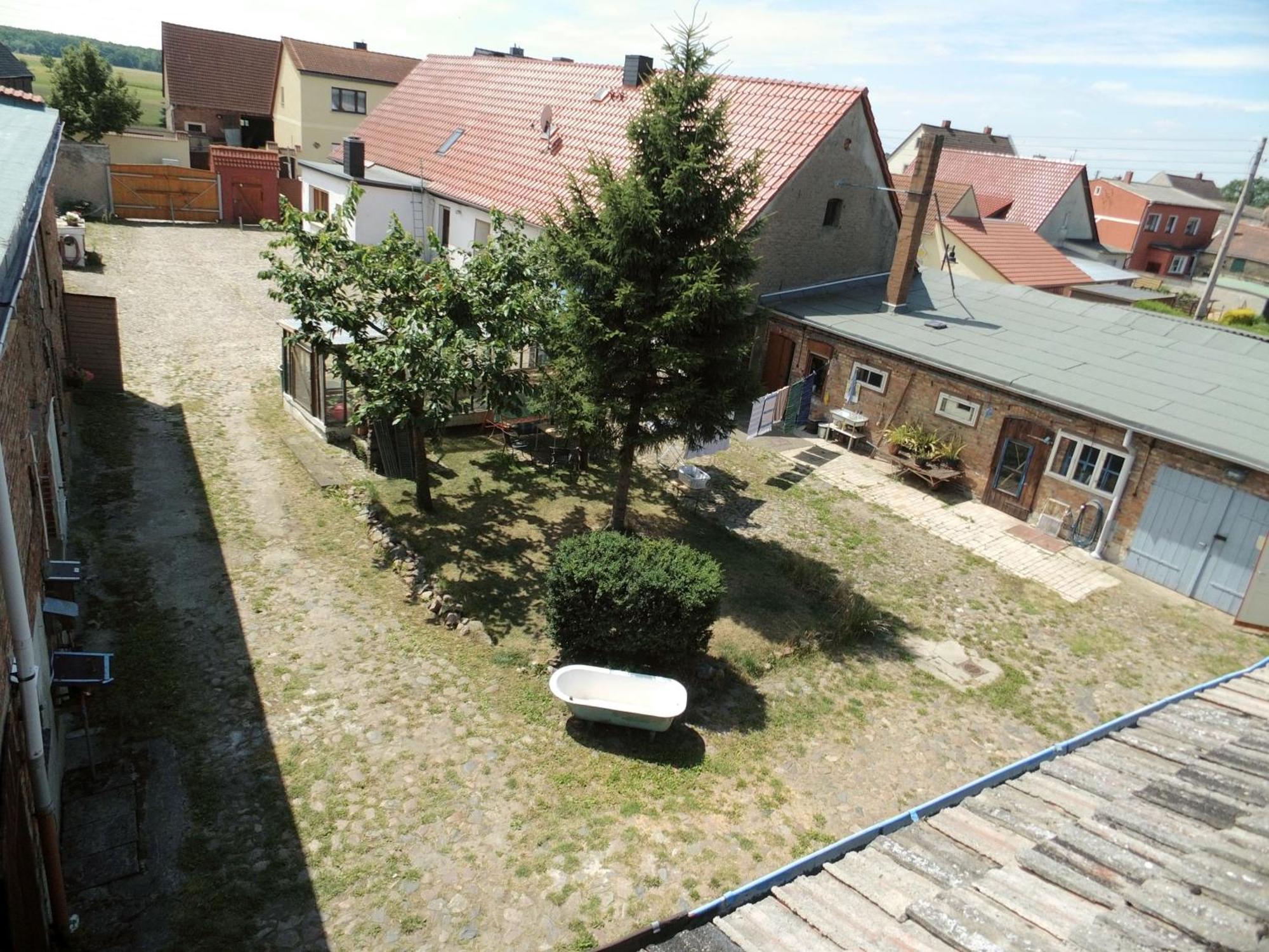 Ferienwohnung Zallnerhof Am Elberadweg In Steutz المظهر الخارجي الصورة